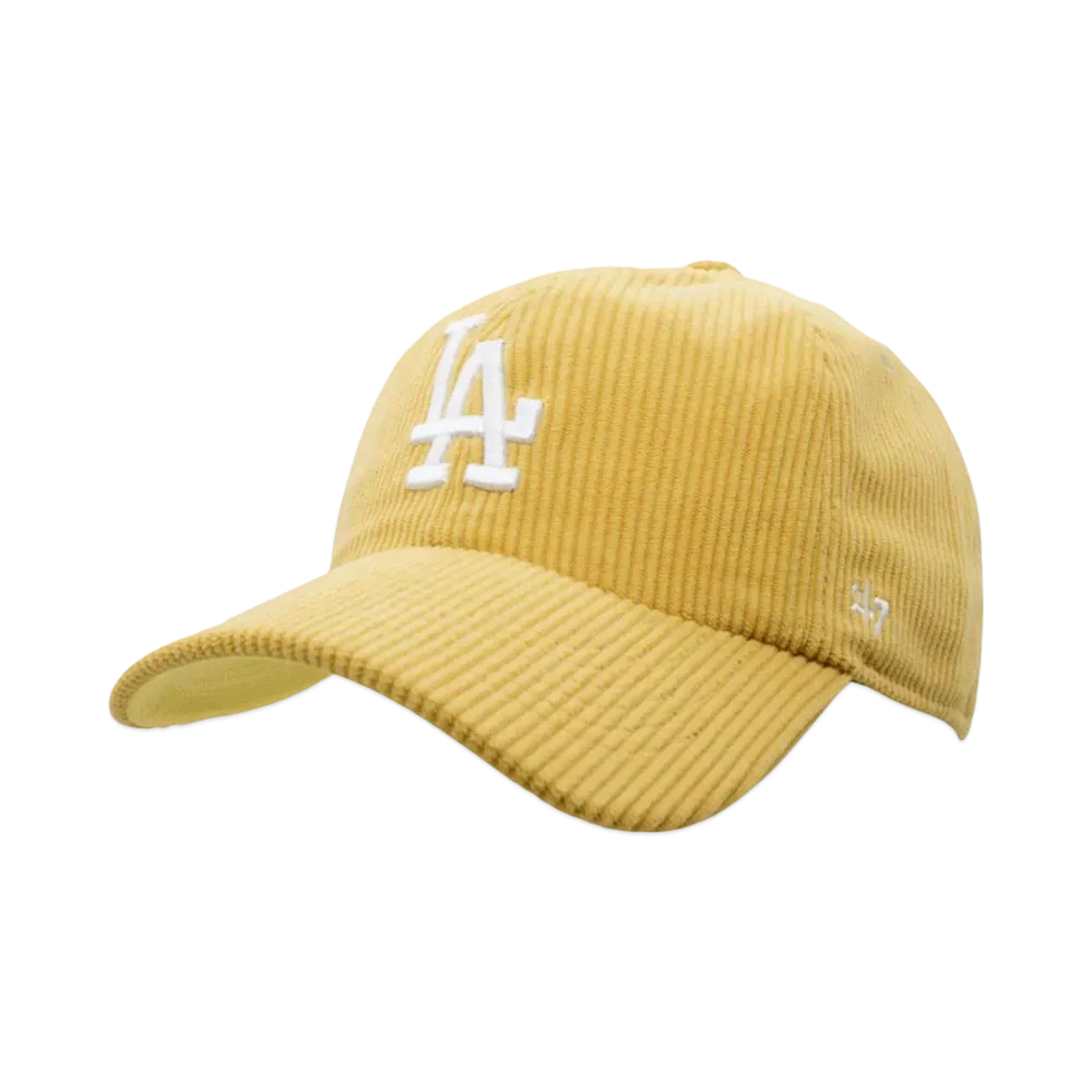 47 DODGERS THICK CORDUROY CLEAN UP "MAIZE"