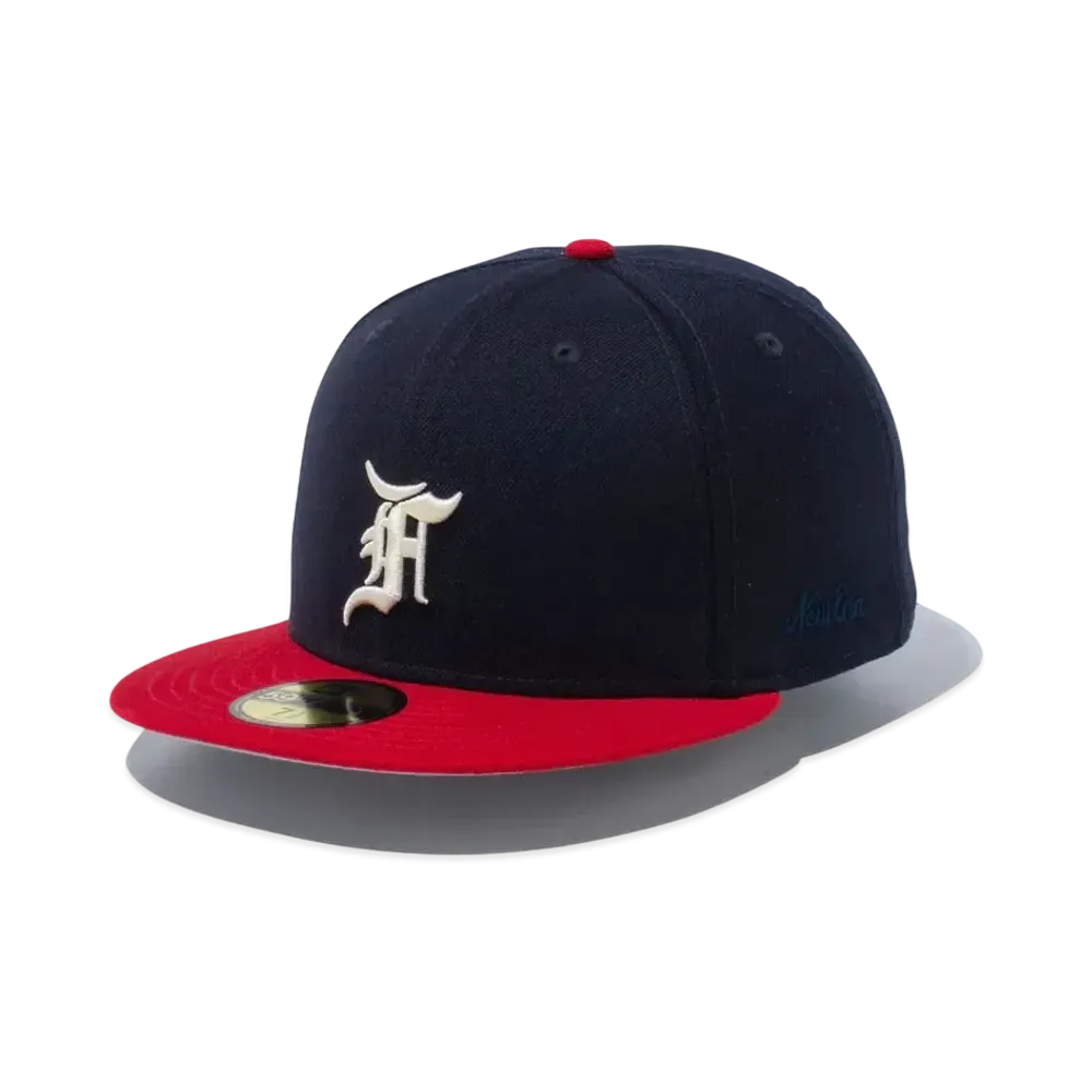 NEW ERA 59Fifty Fear of God Essentials the Classic Collection Atlanta Braves "Navy/Red"