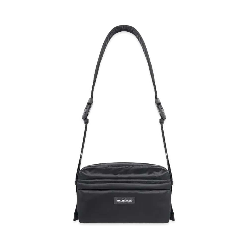 BALENCIAGA Explorer Bomber Crossbody Bag "Black"