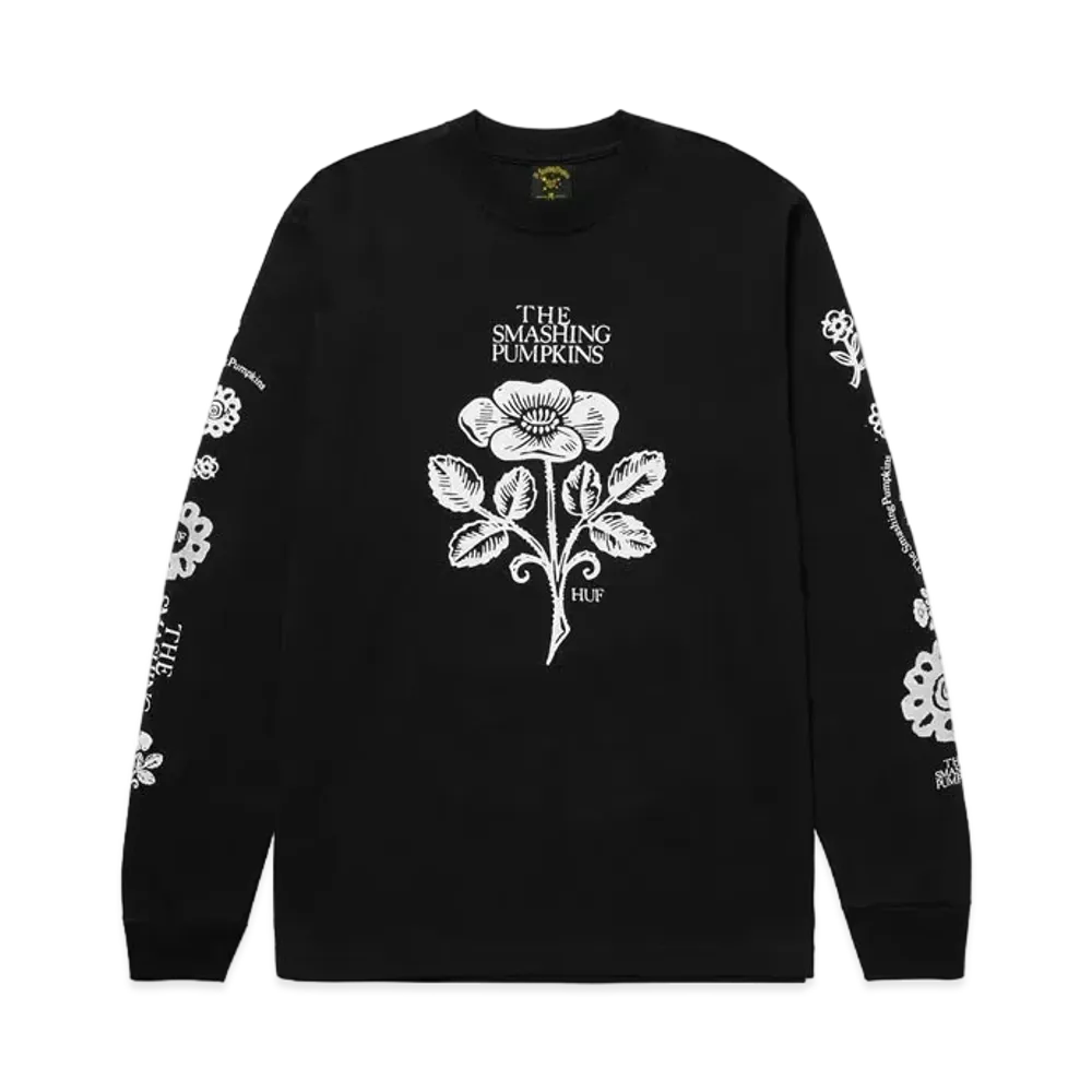 HUF x Smashing Pumpkins Jennifer Ever LS Tee "Black"