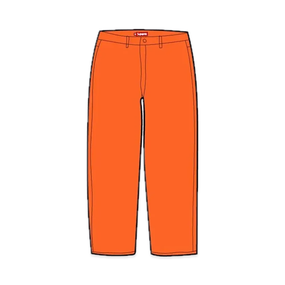 Supreme Chino Pant "Burnt Orange"(22 FW)