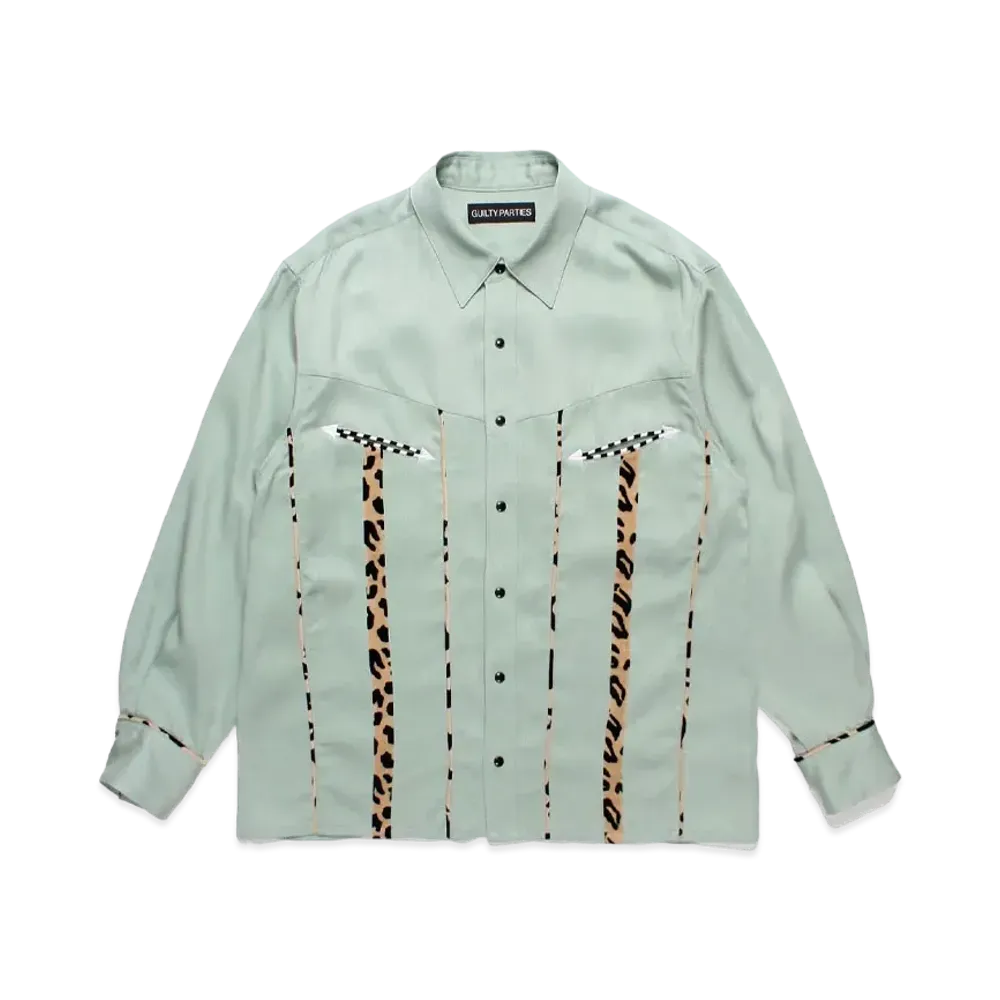 WACKO MARIA Western Shirt "Mint"