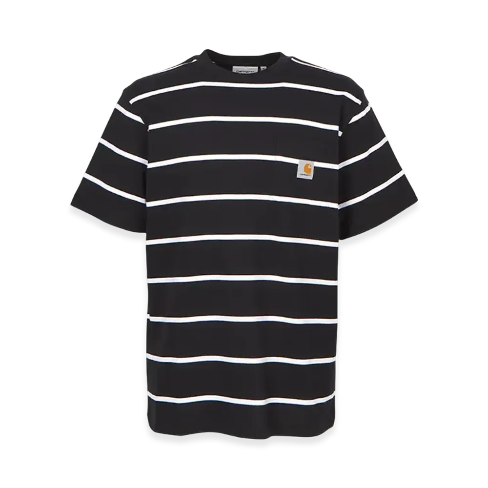 Carhartt WIP Aiken Pocket Short Sleeve T-Shirt "Black"