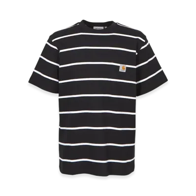 Carhartt WIP Aiken Pocket Short Sleeve T-Shirt "Black"