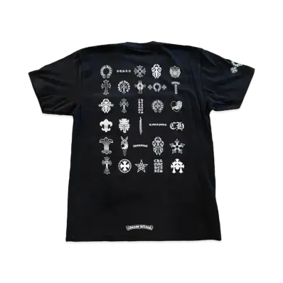 Chrome Hearts Multi Logo T-Shirt "Black"