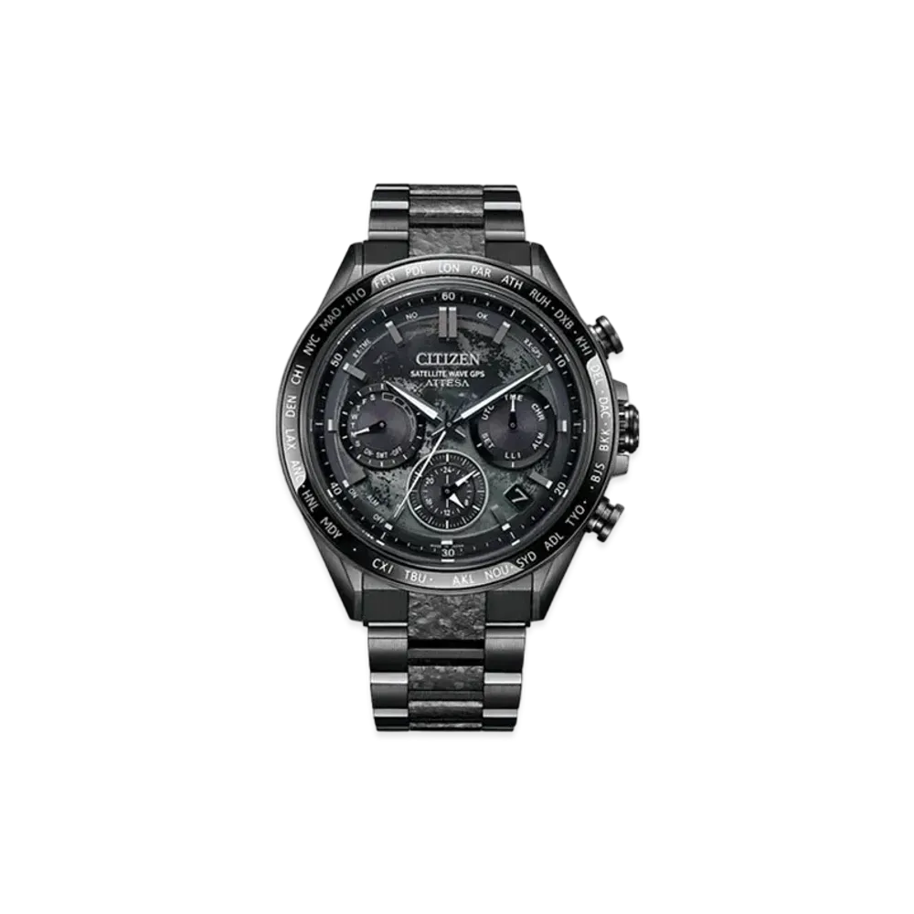 CITIZEN ATTESA ACT Line Eco-Drive GPS Double Direct Flight HAKUTO-R Collaboration Model World Exclusive 1900 CC4065-61Y