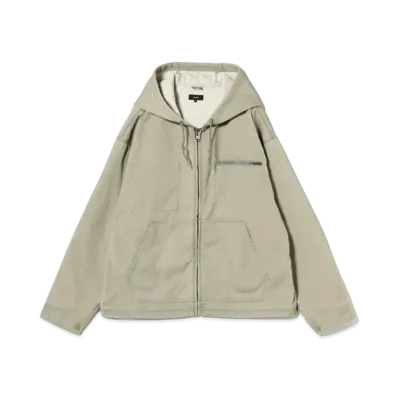 BEAMS Tech Duck Hooded Blouson "Greige"