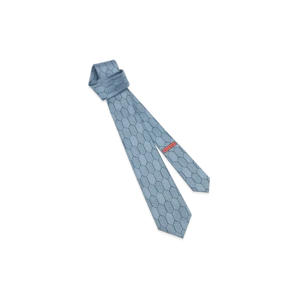 BVLGARI Formal Tie "LightBlue"