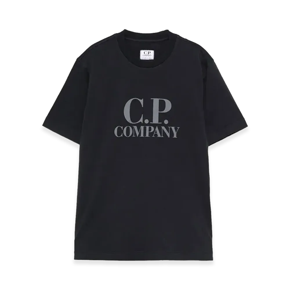 C.P. Company Kids Cotton Jersey Goggle-Print T-Shirt "Total Eclipse"