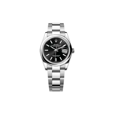 ROLEX Datejust 36 Oystersteel "Black"