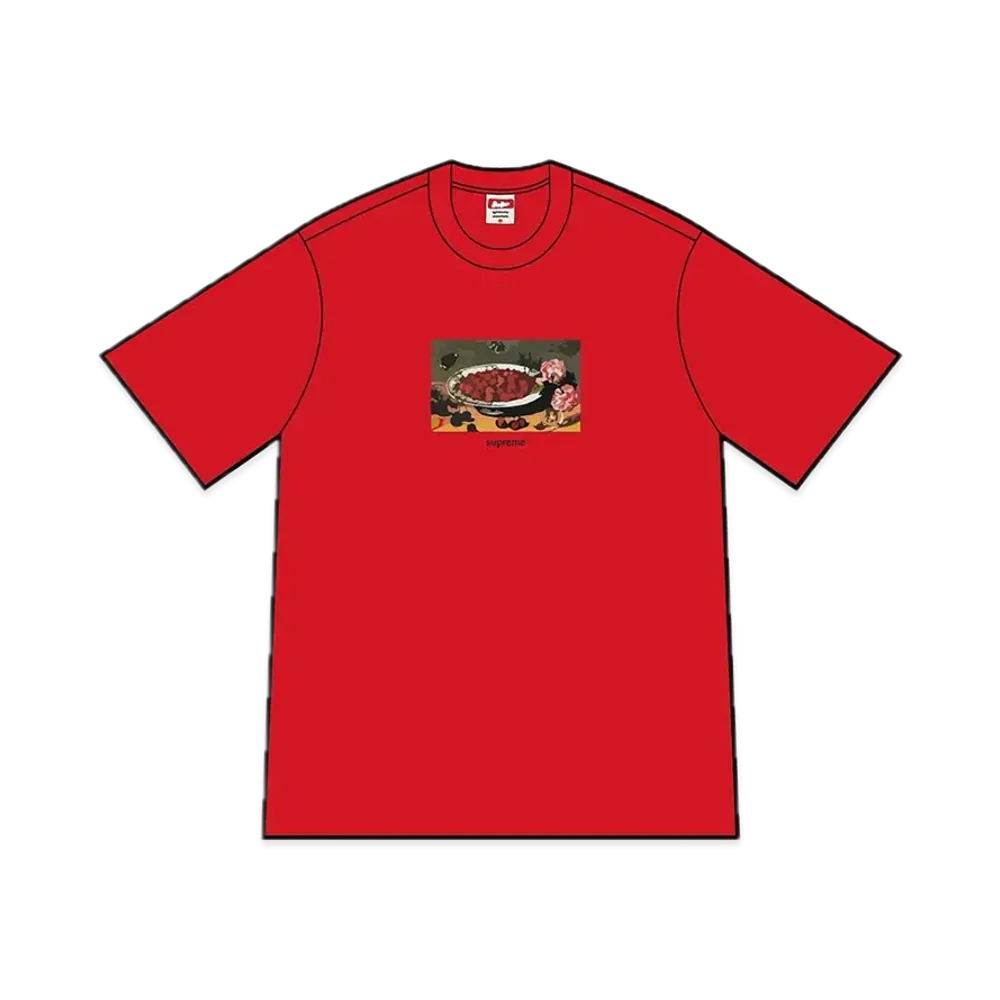 シュプリーム ストゥローバリ Tシャツ "レッド"