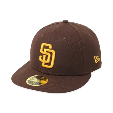 NEW ERA MLB On-Field Low Profile 59Fifty Authentic Collection San Diego Padres "Brown"