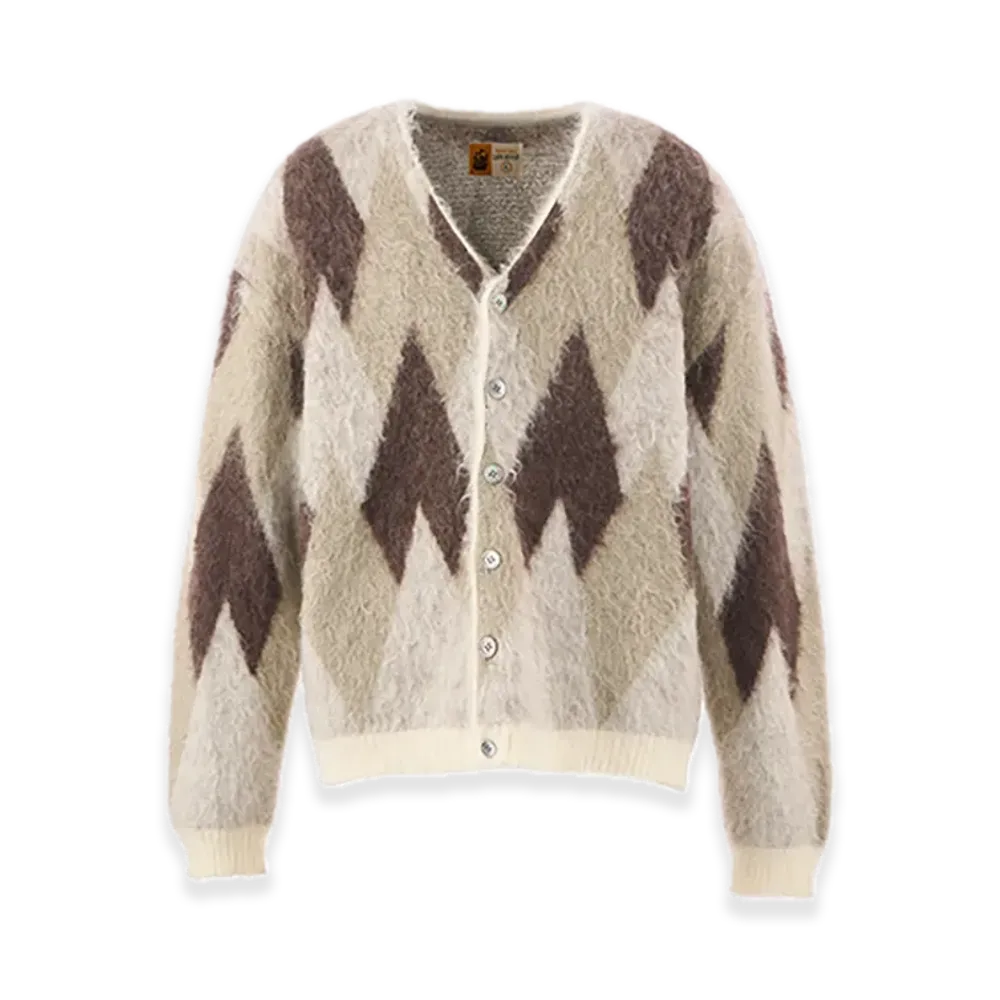 SAINT Mxxxxxx Knit Cardigan Argyle "Multi"