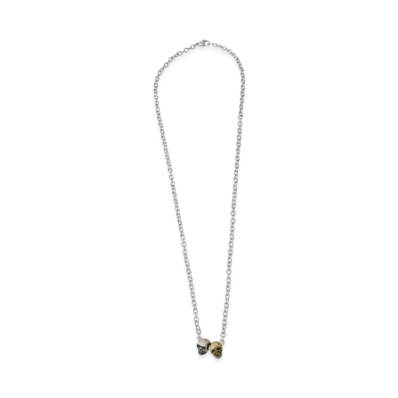 HYSTERIC GLAMOUR Akashic Tree/Skull Necklace "Silver"