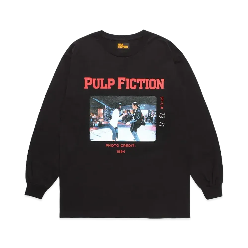 WACKO MARIA x Pulp Fiction / Long Sleeve T-Shirt "Black"