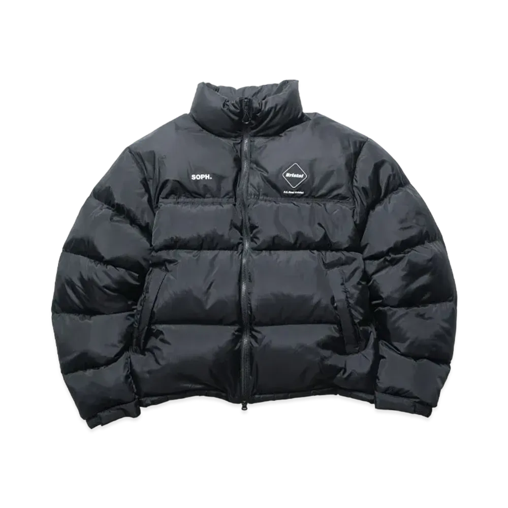F.C.Real Bristol Stand Collar Down Jacket "Black"