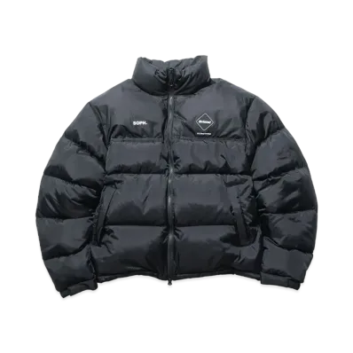 F.C.Real Bristol Stand Collar Down Jacket "Black"