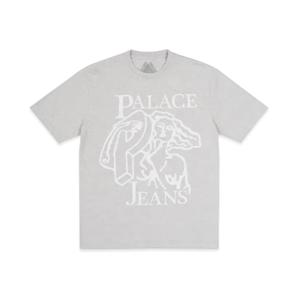 PALACE P Jeans T-Shirt "Grey Marl"