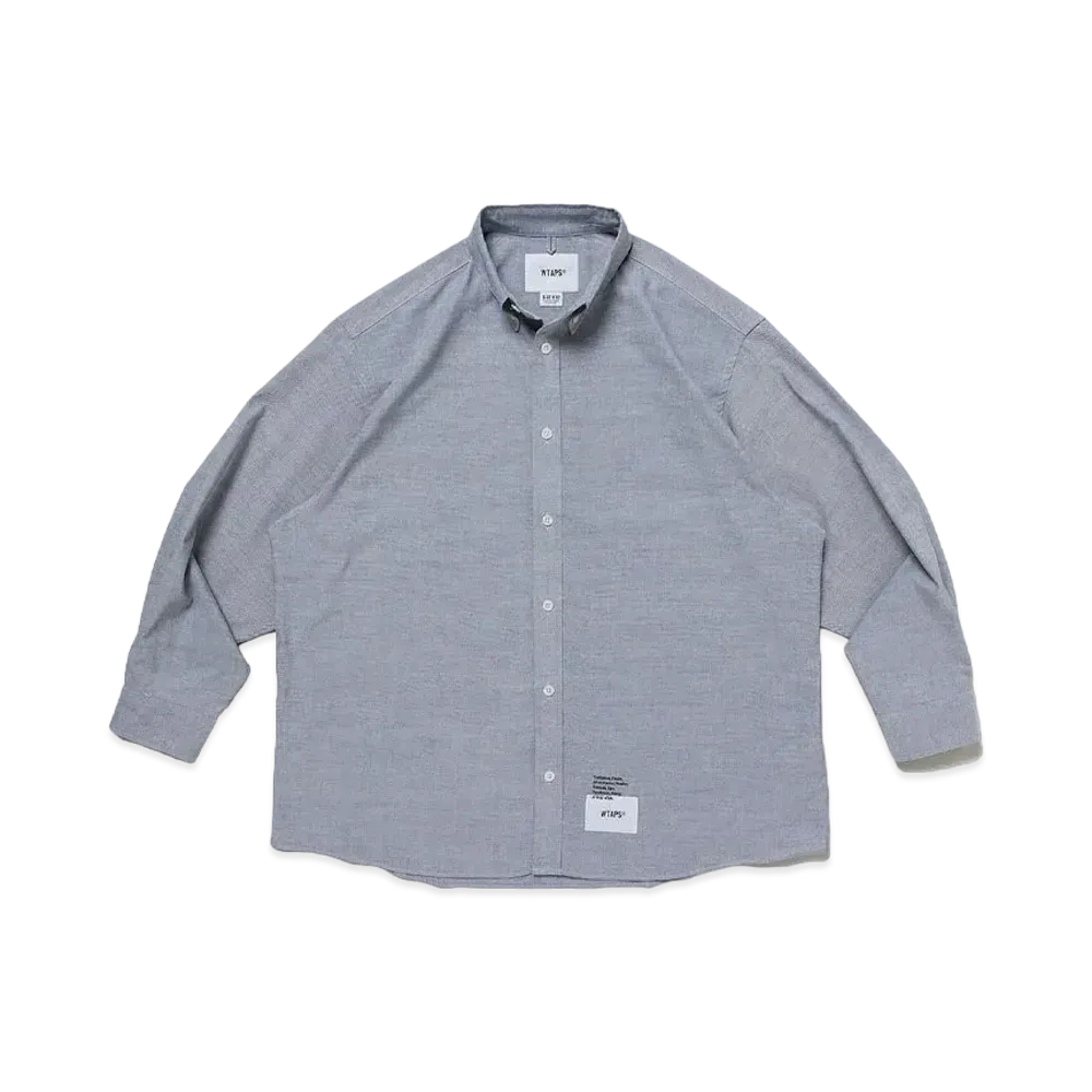 WTAPS BD / LS / Ctpl. Oxford. Coolmax "Black"