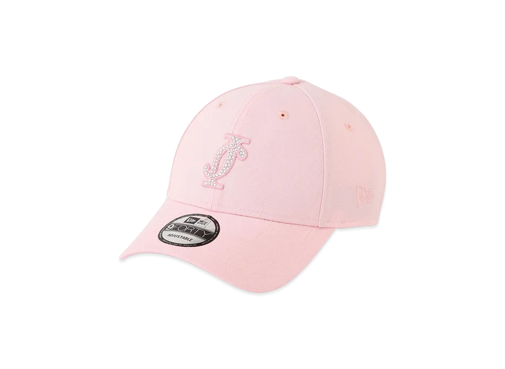 NEW ERA x JILL by JILL STUART Rhinestone Cap "Pink"