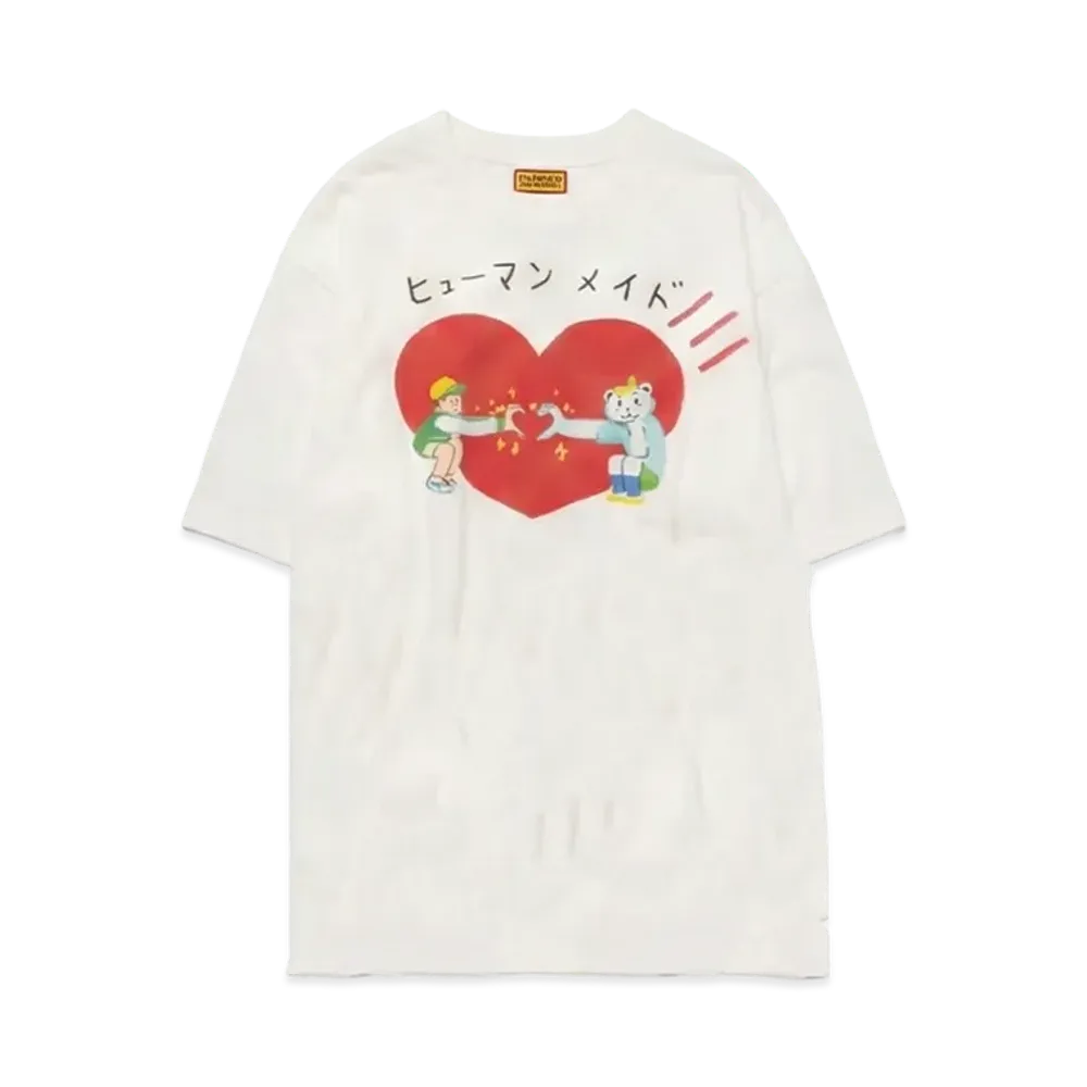 HUMAN MADE x KEIKO SOOTOME LOVE T-Shirt #5 "White"
