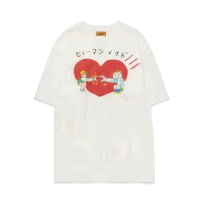 HUMAN MADE x KEIKO SOOTOME LOVE T-Shirt #5 "White"