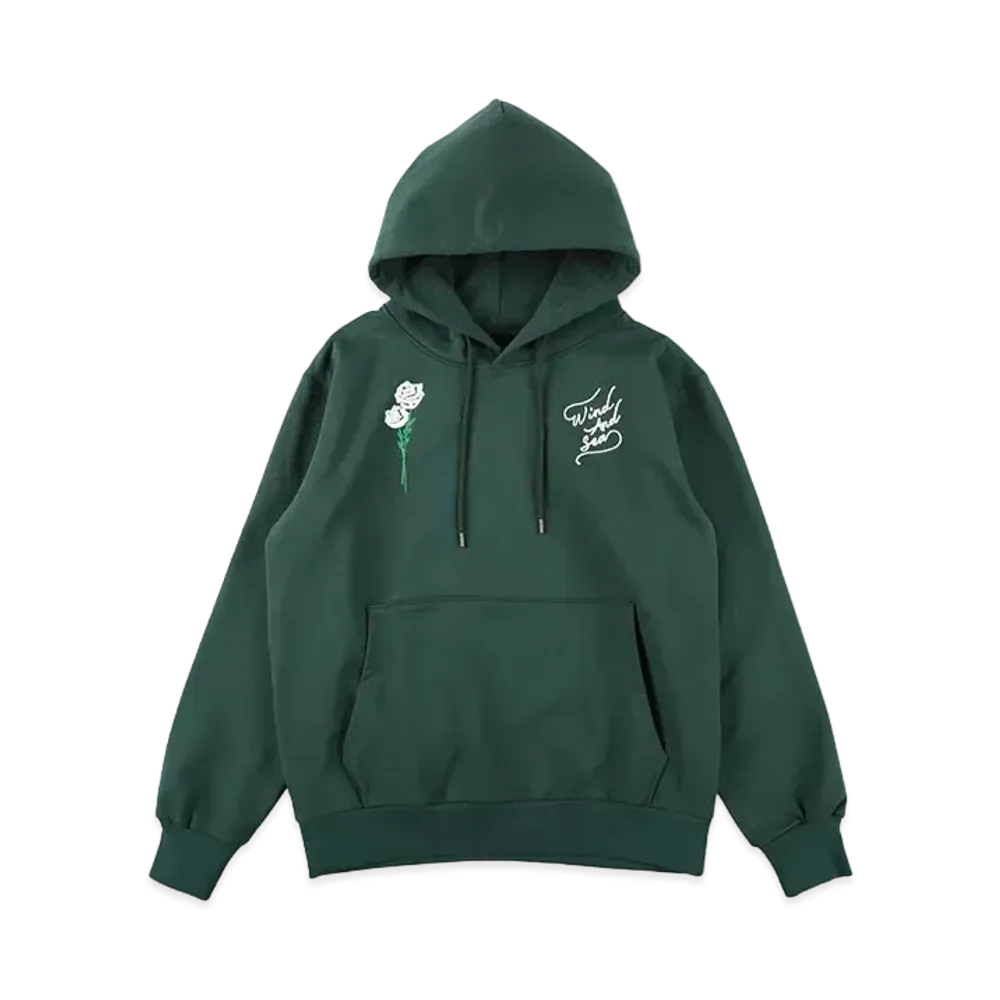 WIND AND SEA Bloom Hoodie "Green"