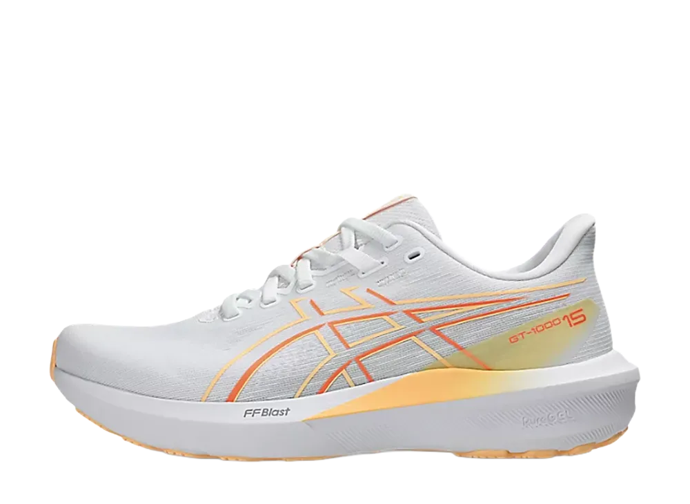 Asics Women's GT-1000 15 "White/Vivid Coral"