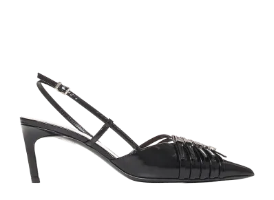GUCCI Women's Black Leather Pumps "Black"