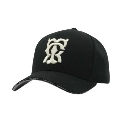 T.C.R BY TOUCHER MONOGRAM LOGO 6PANEL JESUS CAP "BLACK"