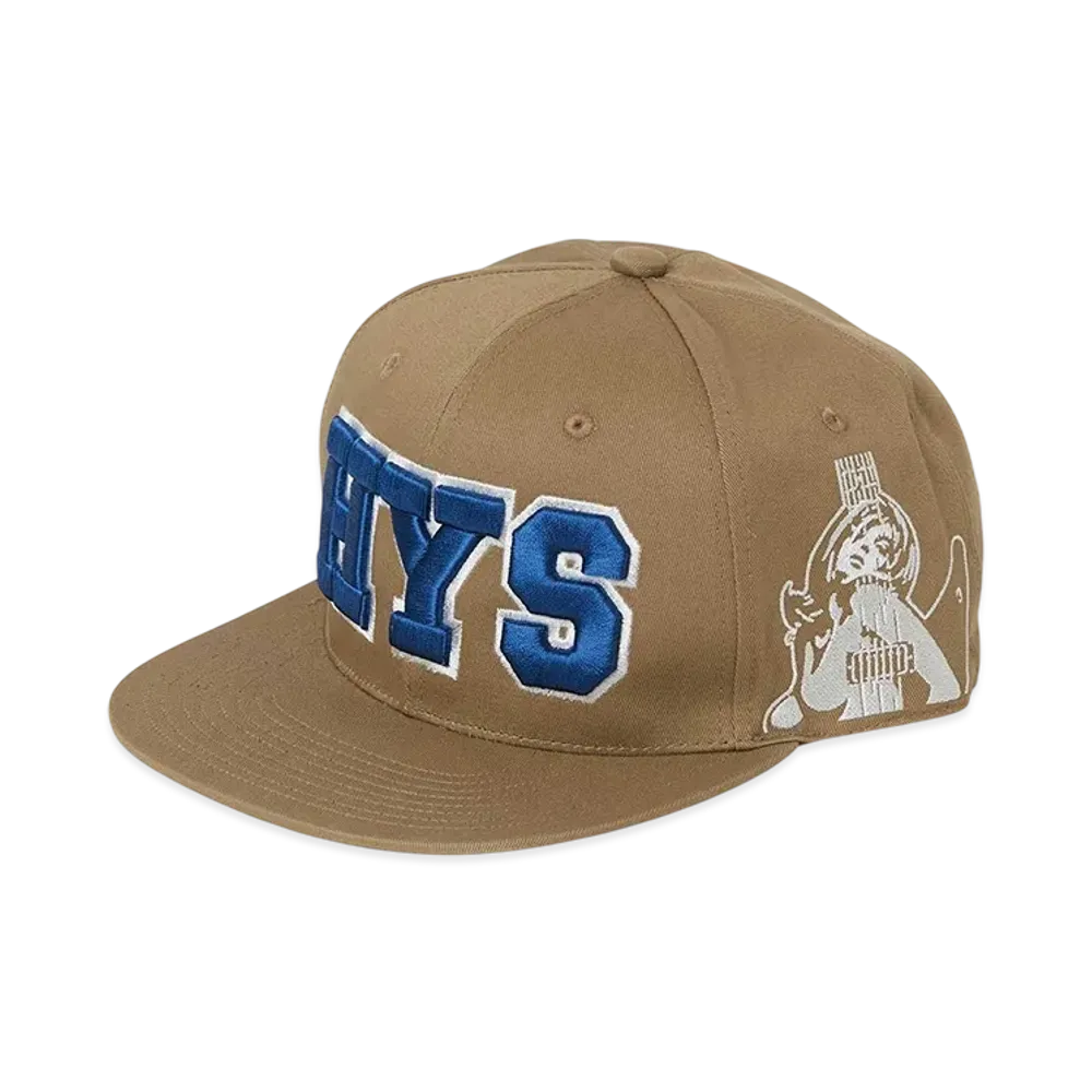 HYSTERIC GLAMOUR HYS Guitar Girl Embroidered Cap "Beige"