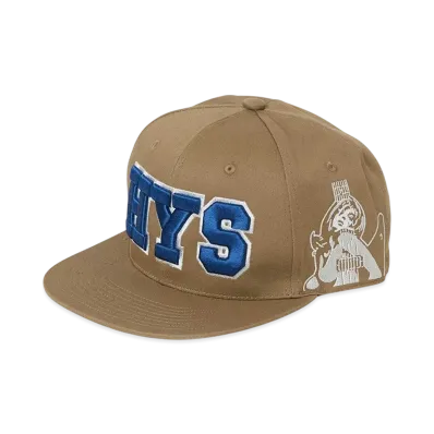 HYSTERIC GLAMOUR HYS Guitar Girl Embroidered Cap "Beige"