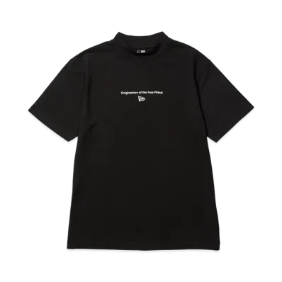 NEW ERA Golf Short Sleeve Mid-neck Kanoko T-shirt Circle OOTTF "Black"