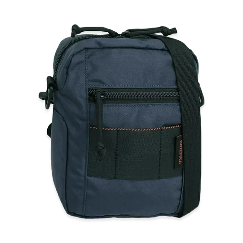 BRIEFING Zip Top Tall Shoulder "Navy"