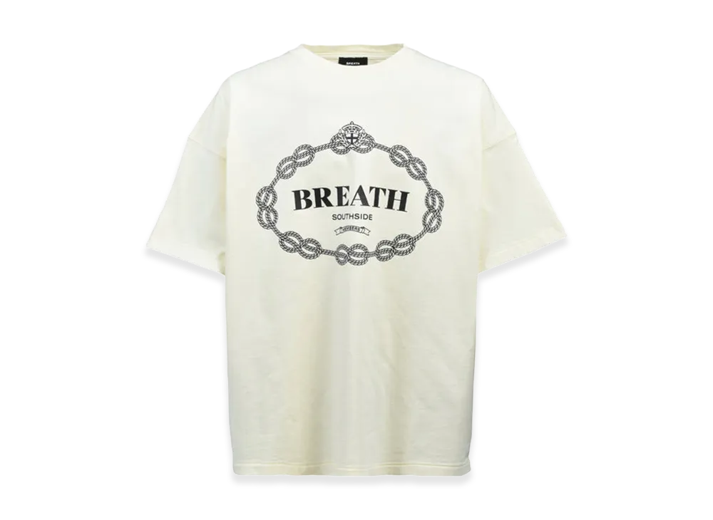 BREATH Royal Logo Tee "White"