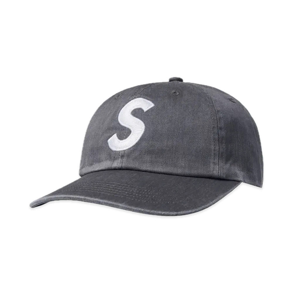 Supreme Pigment Print S Logo 6-Panel "Grey"