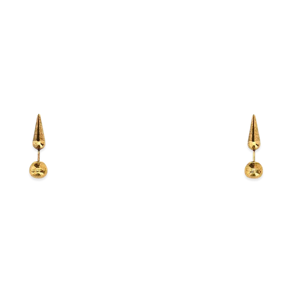 Jil Sander Women's Metal Earrings "Gold"