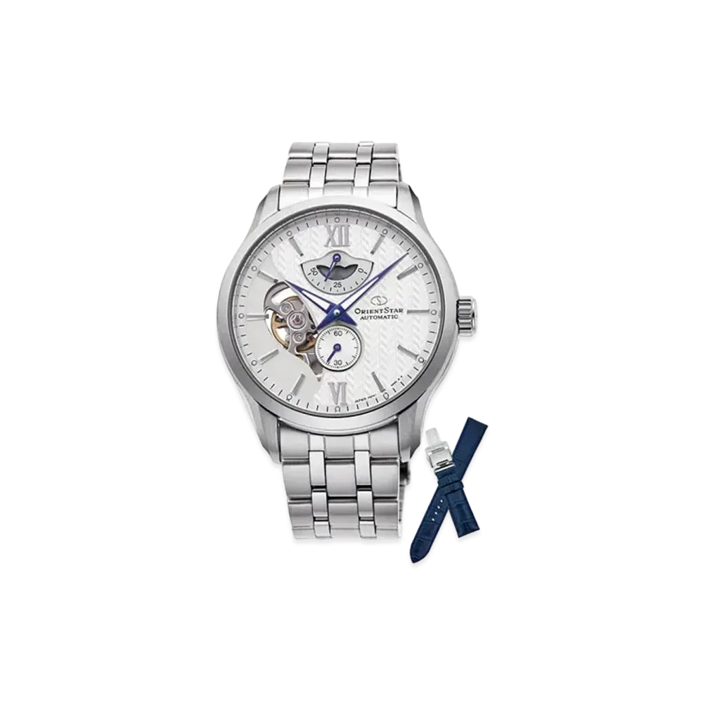 ORIENT STAR Contemporary Collection Layered Skeleton with Leather Replacement Band Prestige Shop Limited RK-AV0B04S