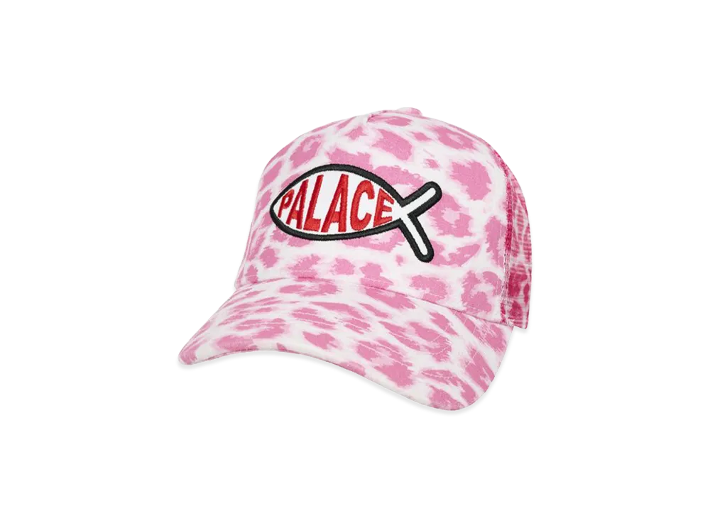 PALACE Plaice Trucker "Pink Leopard"