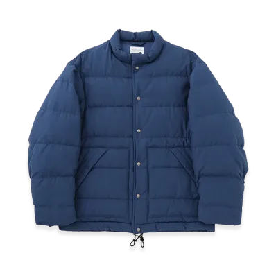 visvim Elias Insulator Down JKT (Silk) "Blue"