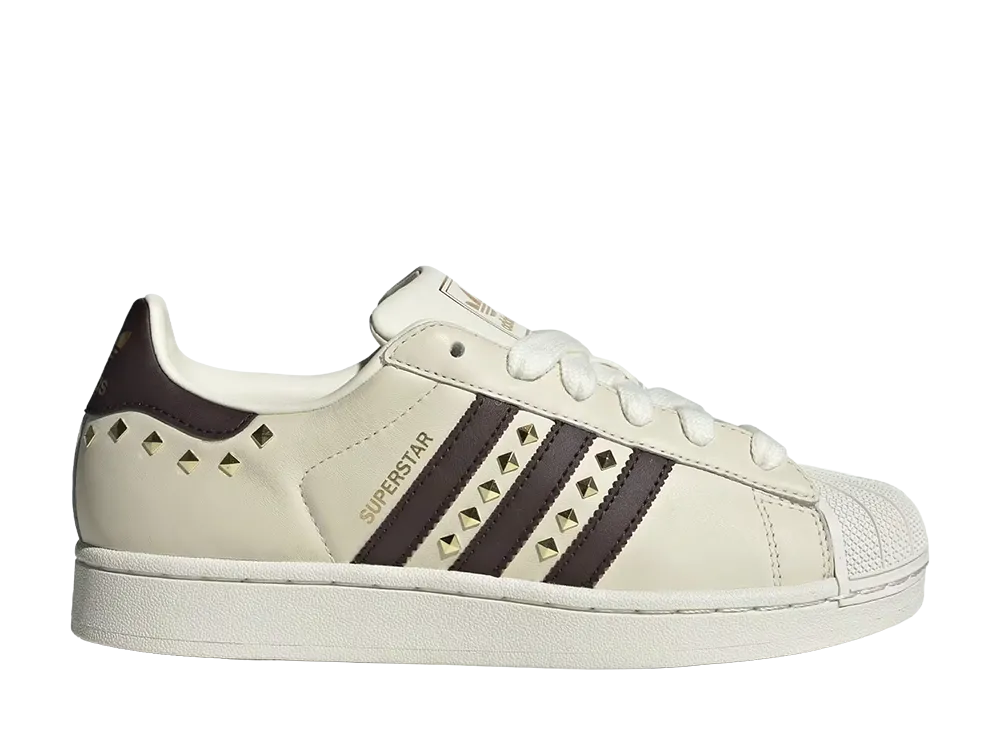 adidas Women's Superstar 2 "Off White/Aurora Coffee"