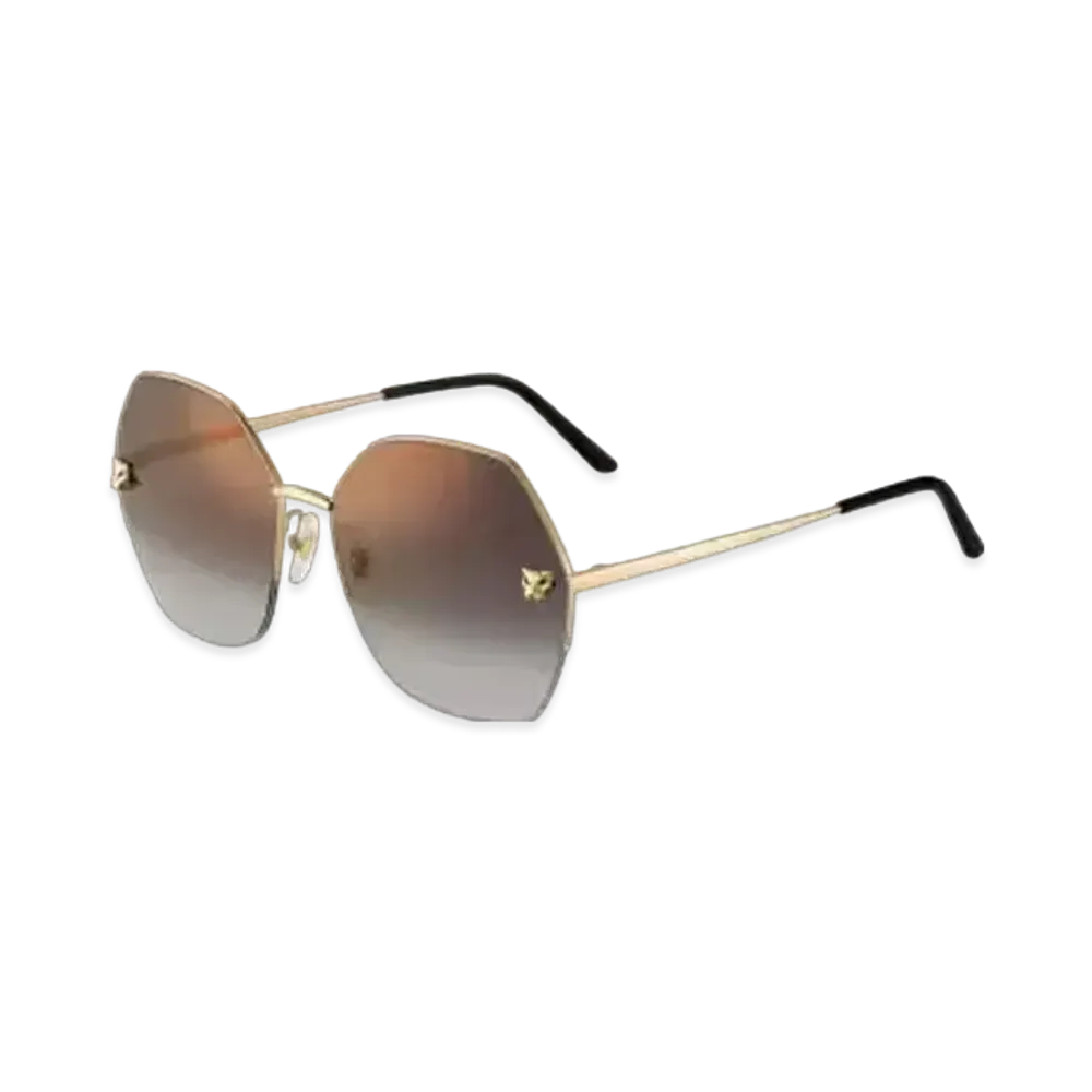 Cartier Panthere de Cartier Sunglasses "Gradient Gray"