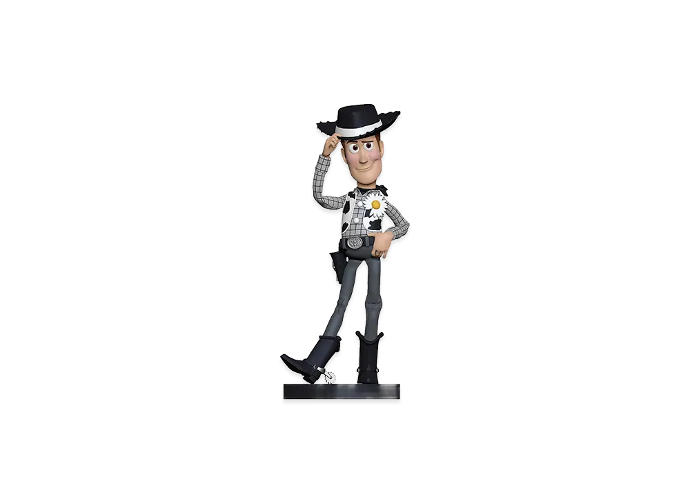 PEACEMINUSONE x Toy Story THE FIRST FAN Life Size Figure Woody "Gray" / G-DRAGON