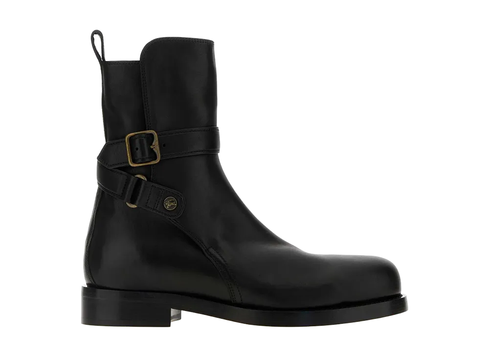 Burberry Leather Boots "Black"