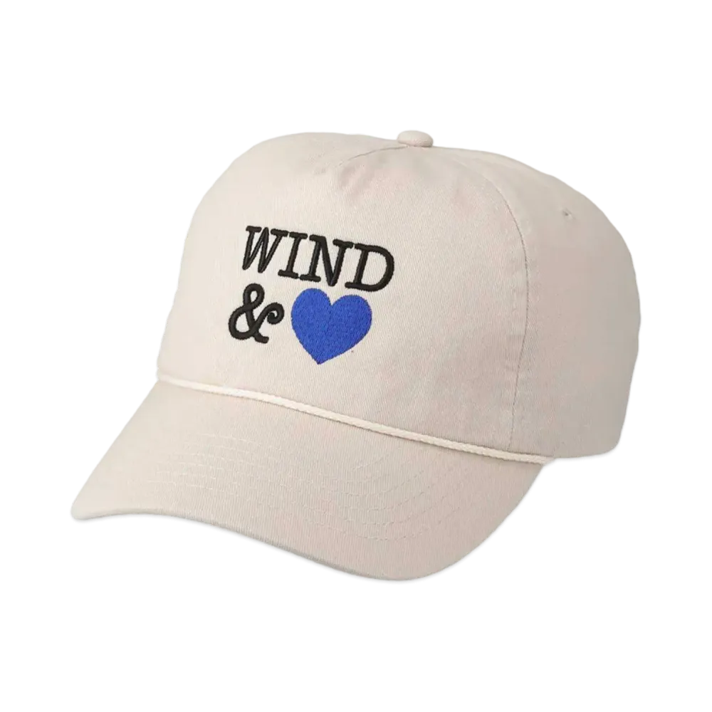 WIND AND SEA Twill 5 Panel Cap(HTSP) "Putty_Heart"