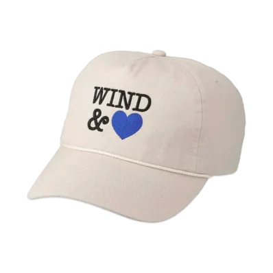 WIND AND SEA Twill 5 Panel Cap(HTSP) "Putty_Heart"