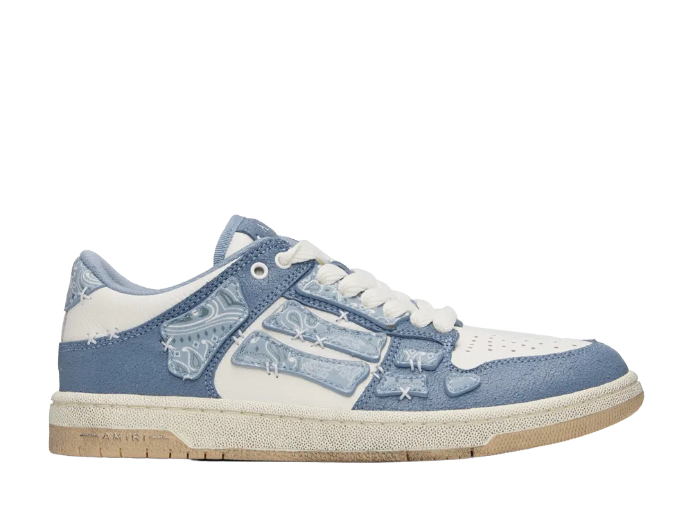 AMIRI Skel Top Low Bandana "Ashley Blue"