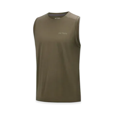 ARC'TERYX Cormac Arcbird Logo Tank M "Tatsu Heather/Forage" X000009703