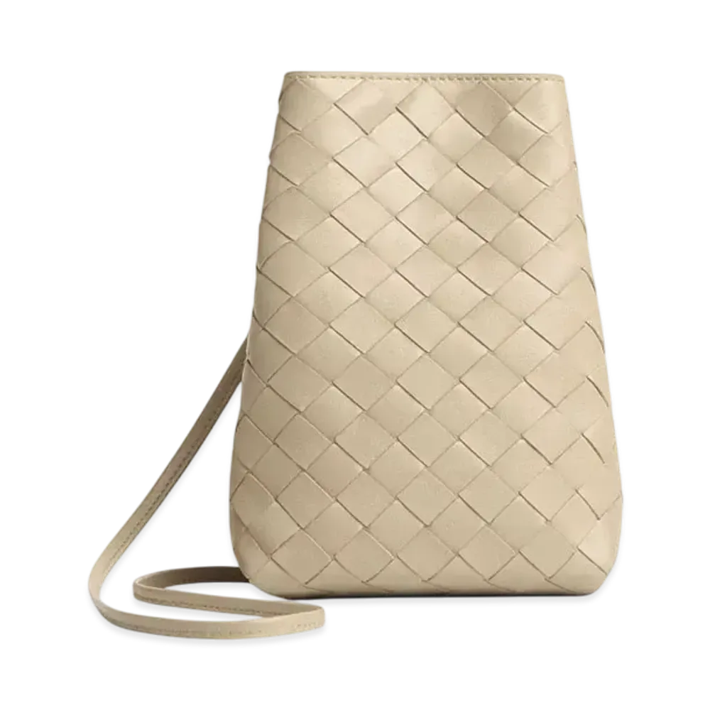 Bottega Veneta Intrecciato Pouch "Ecru"