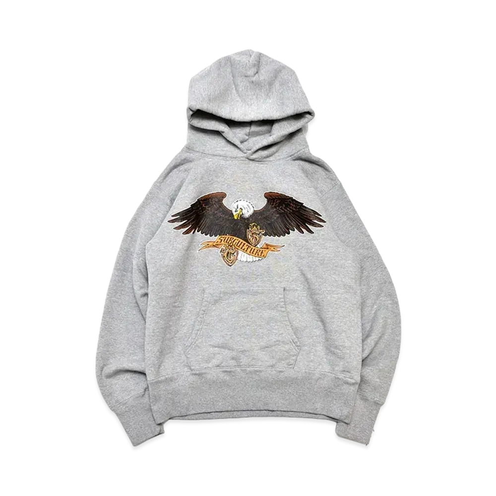 SubCulture Emblem Eagle "Hoodie Gray"